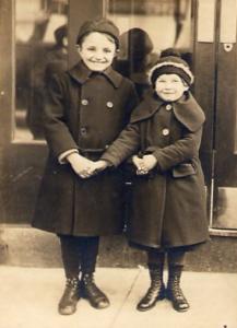 My father-in-law, Nat, and his cousin Sally